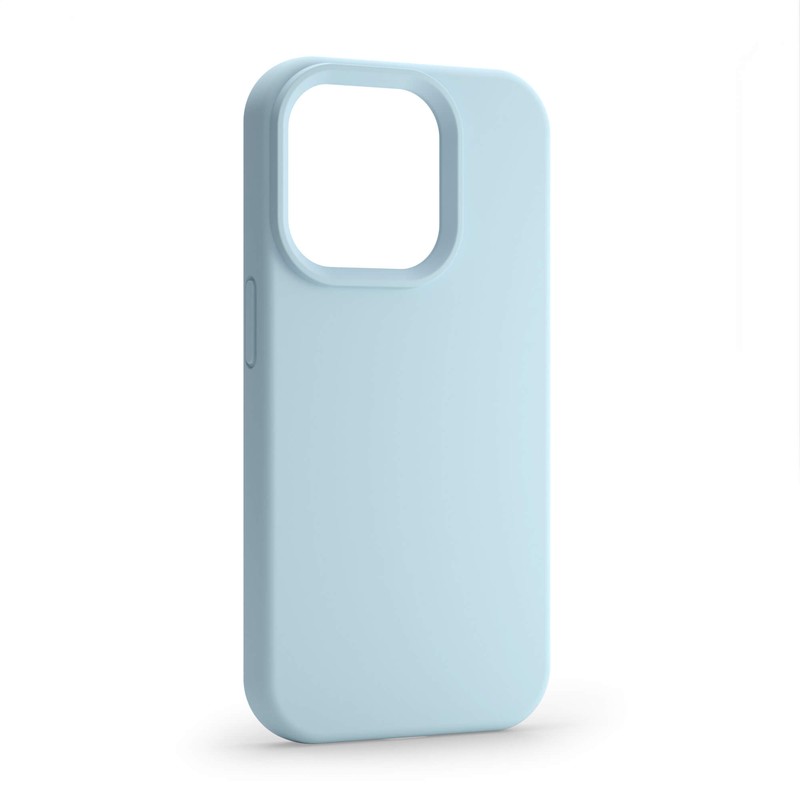 Husa Etteri Silicone Mag pentru iPhone 17, Carcasa magnetica, Albastru