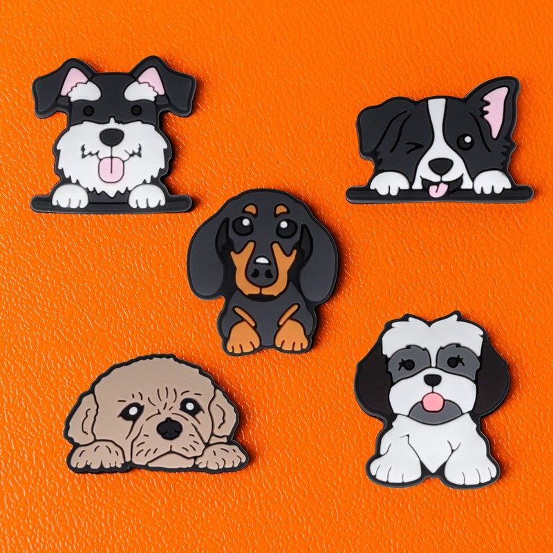 Set stickere 3D model Dog