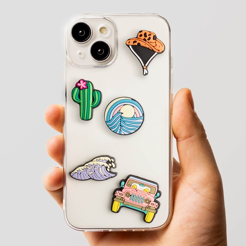 Set stickere 3D model Summer