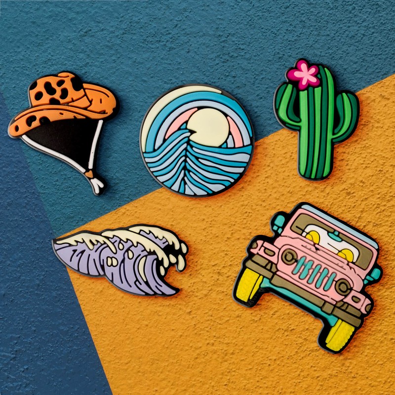 Set stickere 3D model Summer