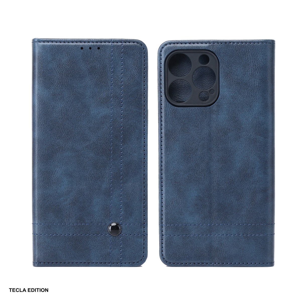 Huse si protectii pentru Xiaomi Redmi A5 Global - Husa Smart Seam pentru Xiaomi Redmi A5 Global, tip carte cu inchidere magnetica, Albastru