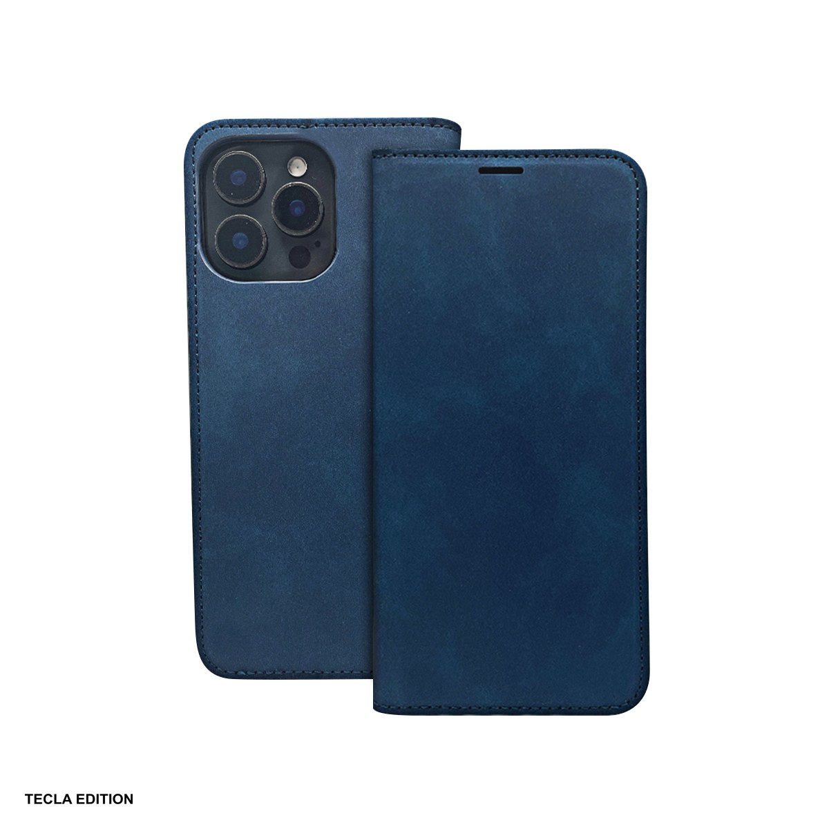 Huse si protectii pentru Honor 400 Smart - Husa Smart Suede pentru Honor 400 Smart, tip carte cu inchidere magnetica, Albastru