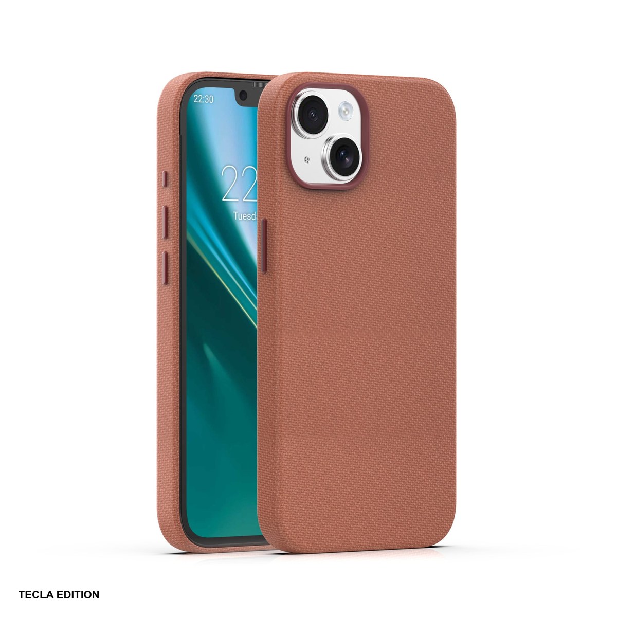 Huse si protectii smartphone - Husa Etteri Elegant Mag pentru Apple iPhone 14, Carcasa magnetica, Maro
