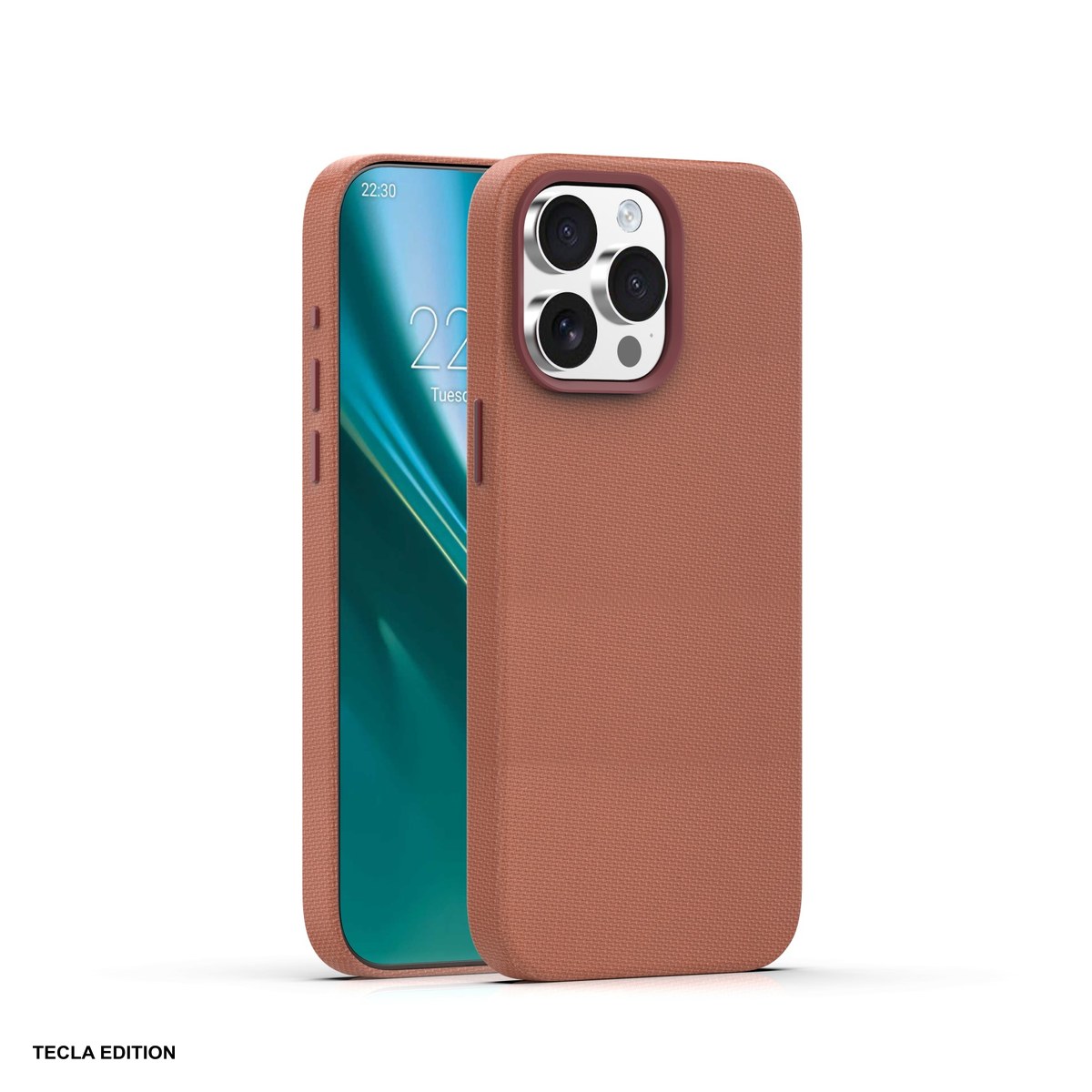 Huse si protectii smartphone - Husa Etteri Elegant Mag pentru Apple iPhone 15 Pro, Carcasa magnetica, Maro