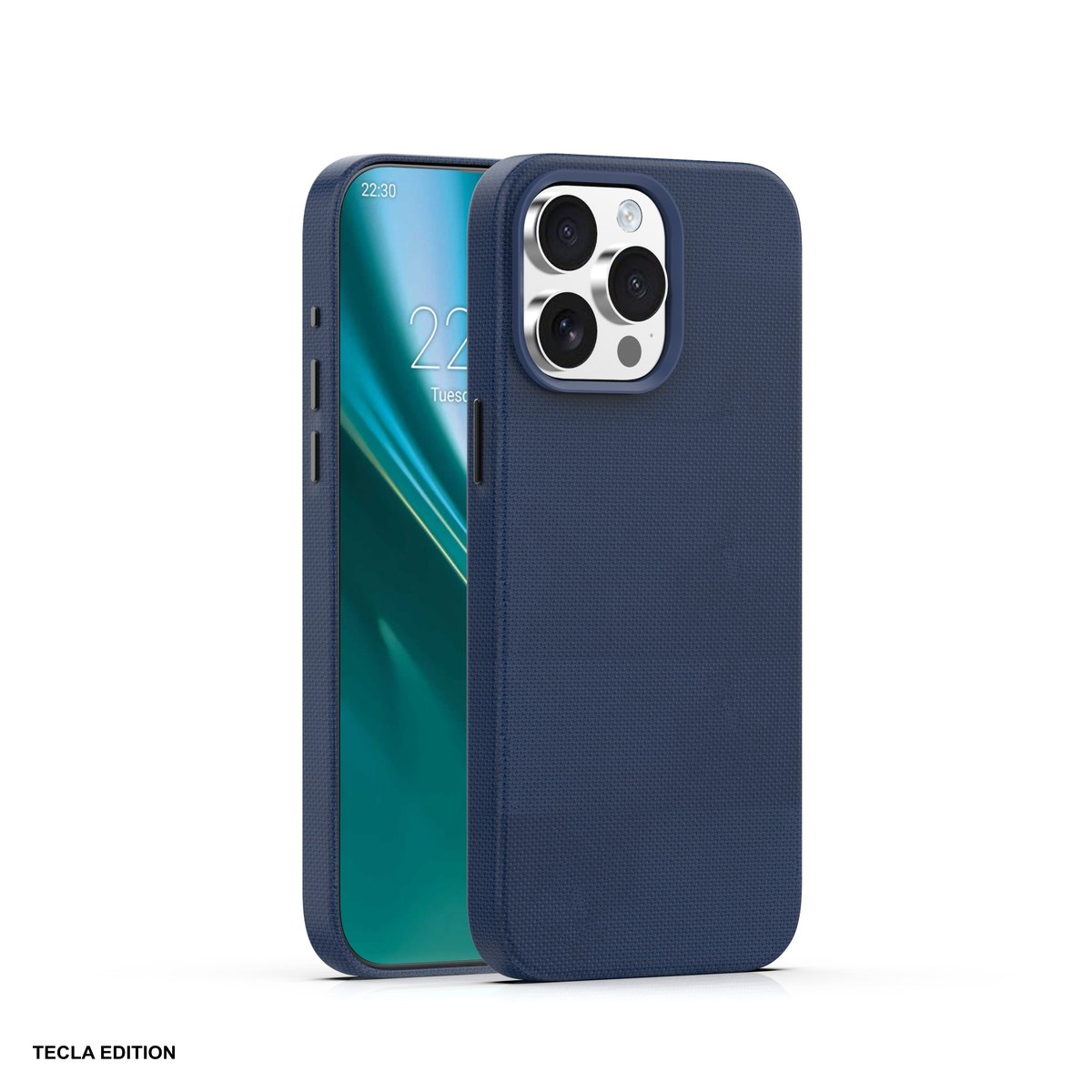 Huse si protectii smartphone - Husa Etteri Elegant Mag pentru Apple iPhone 14 Pro, Carcasa magnetica, Albastru