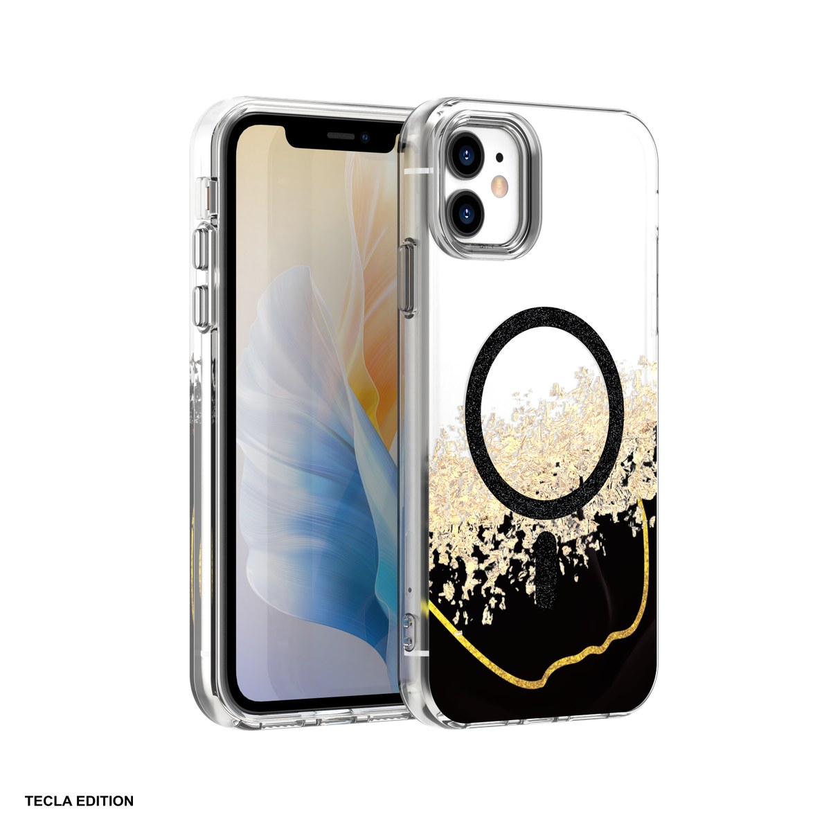Huse si protectii smartphone - Husa Epoxy Mag pentru Apple iPhone 11, Carcasa magnetica, Negru