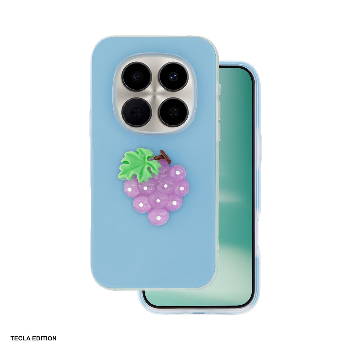 Huse si protectii pentru Xiaomi Redmi Note 15 4G - Husa Fruit 2in1 pentru Xiaomi Redmi Note 15 5G, Redmi Note 15 4G, Carcasa, Albastru