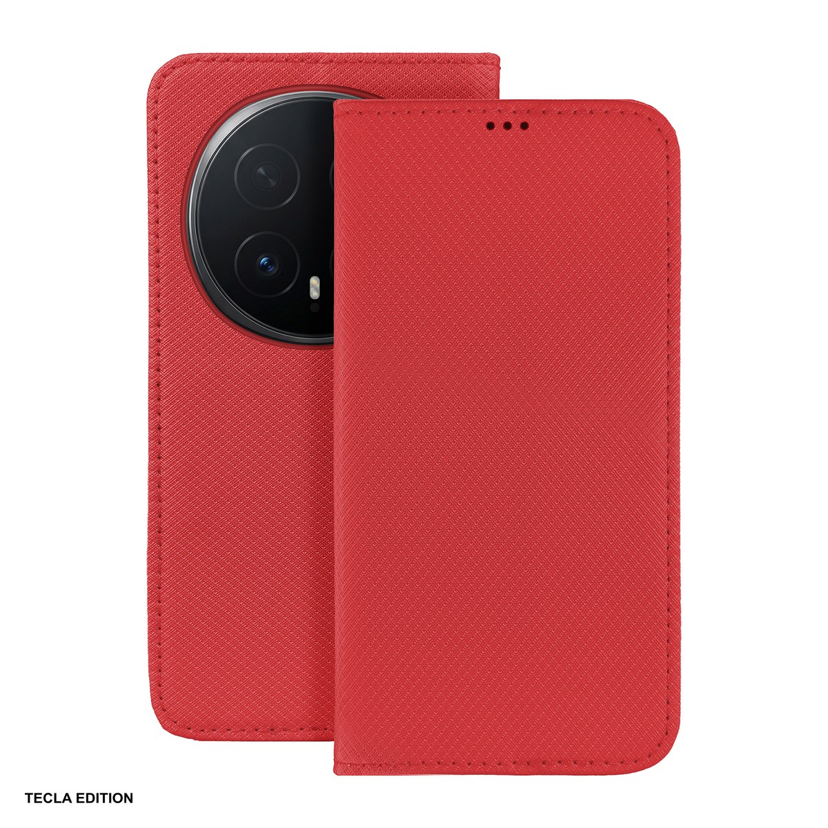Huse si protectii pentru Honor Magic 8 Pro - Husa Smart Magnet pentru Honor Magic 8 Pro, tip carte, Rosu