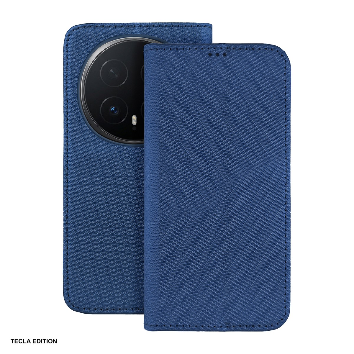 Huse si protectii pentru Honor Magic 8 Pro - Husa Smart Magnet pentru Honor Magic 8 Pro, tip carte, Albastru