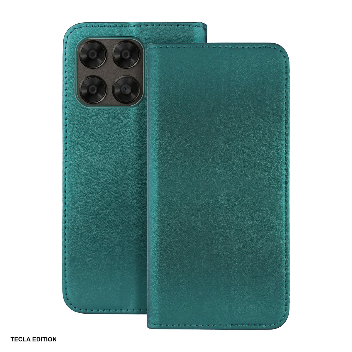 Huse si protectii pentru Motorola Moto G67 5G - Husa Smart Magnetic pentru Motorola Moto G67 5G, tip carte cu inchidere magnetica, Verde