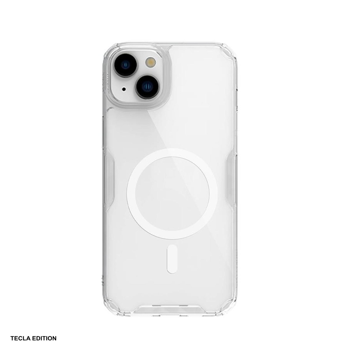 Huse si protectii smartphone - Husa Nillkin Nature Pro Magnetic pentru Apple iPhone 15 Plus, Carcasa magnetica, Transparent