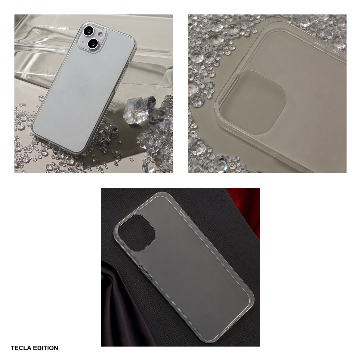 Husa Slim 1 mm Fusion pentru Motorola Edge 70 Fusion, Carcasa, Transparent [3]