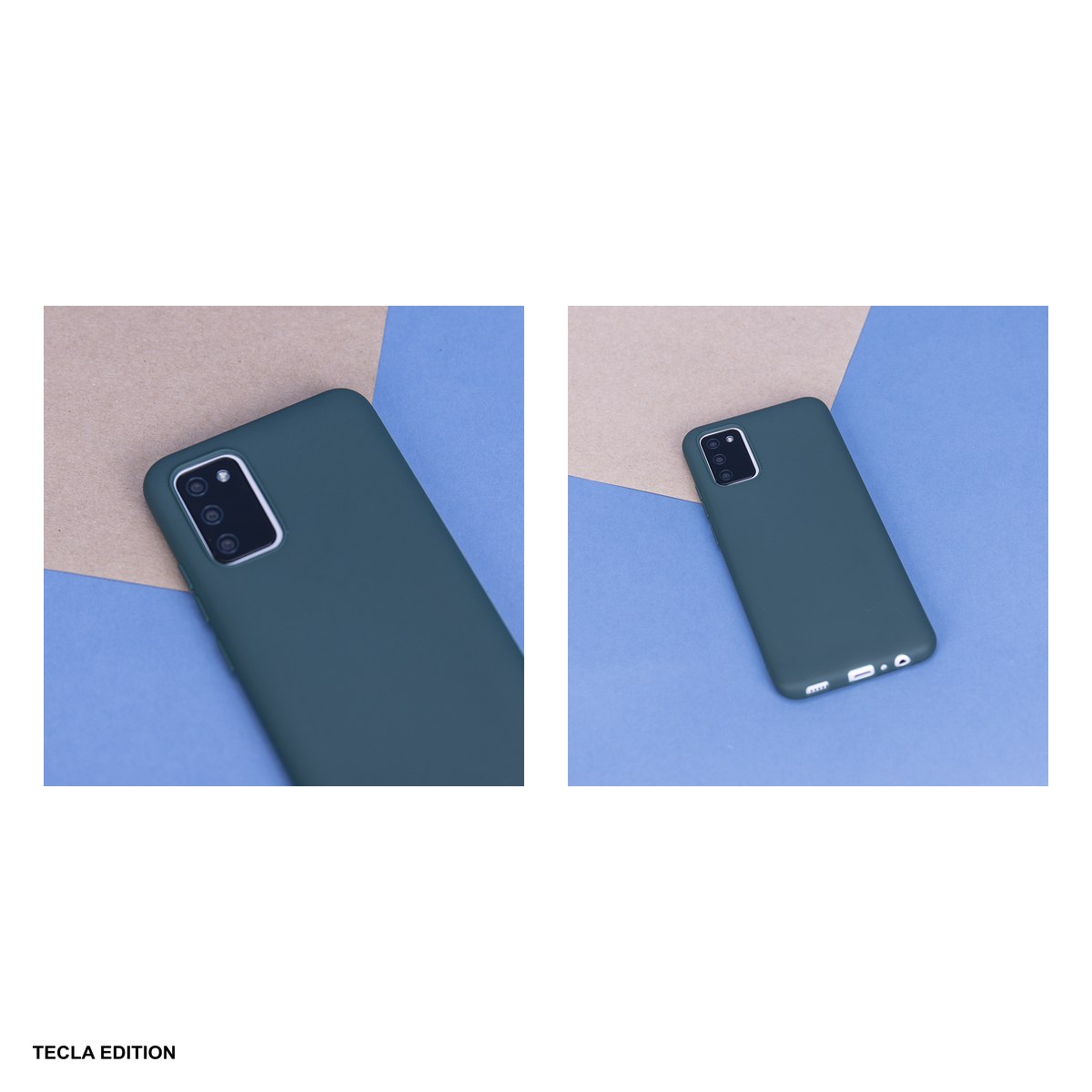 Husa Matt TPU Fusion forest pentru Motorola Edge 70 Fusion, Carcasa, Verde [4]