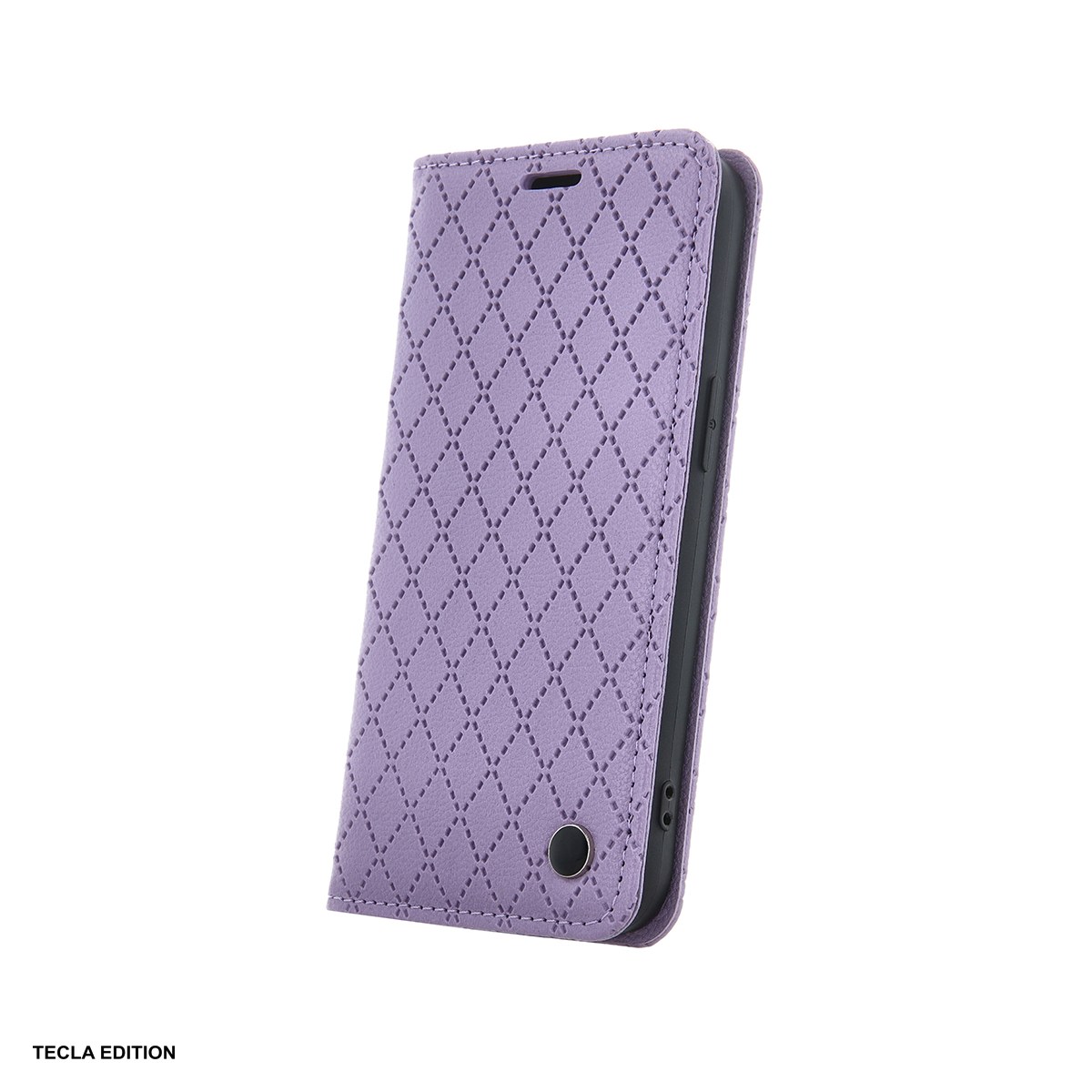 Huse si protectii pentru Motorola Edge 70 Fusion - Husa Smart Caro Fusion pentru Motorola Edge 70 Fusion, tip carte cu inchidere magnetica, Mov