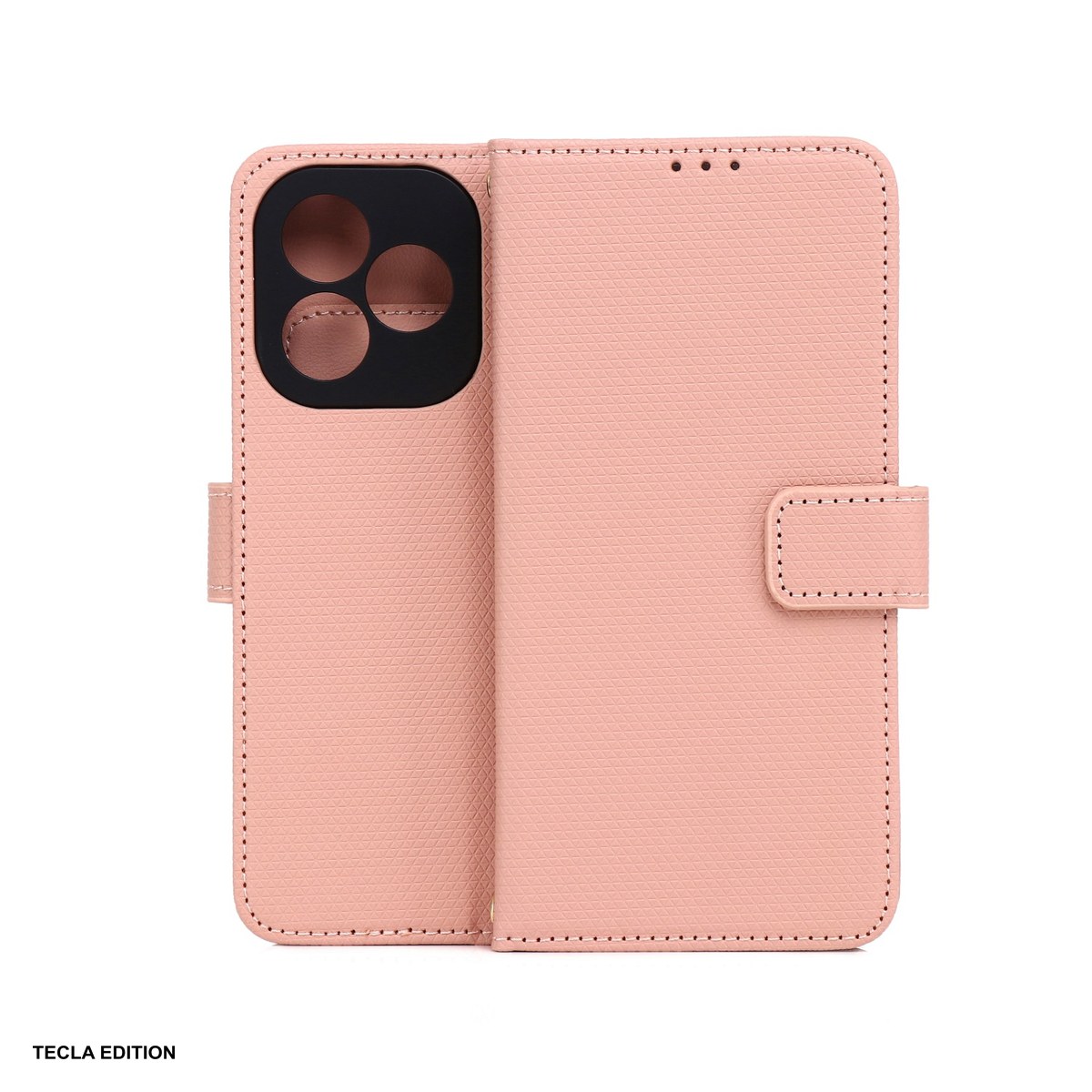 Huse si protectii pentru Honor 600 - Husa Smart Triangle pentru Honor 600 Pro, 600, tip carte, Roz