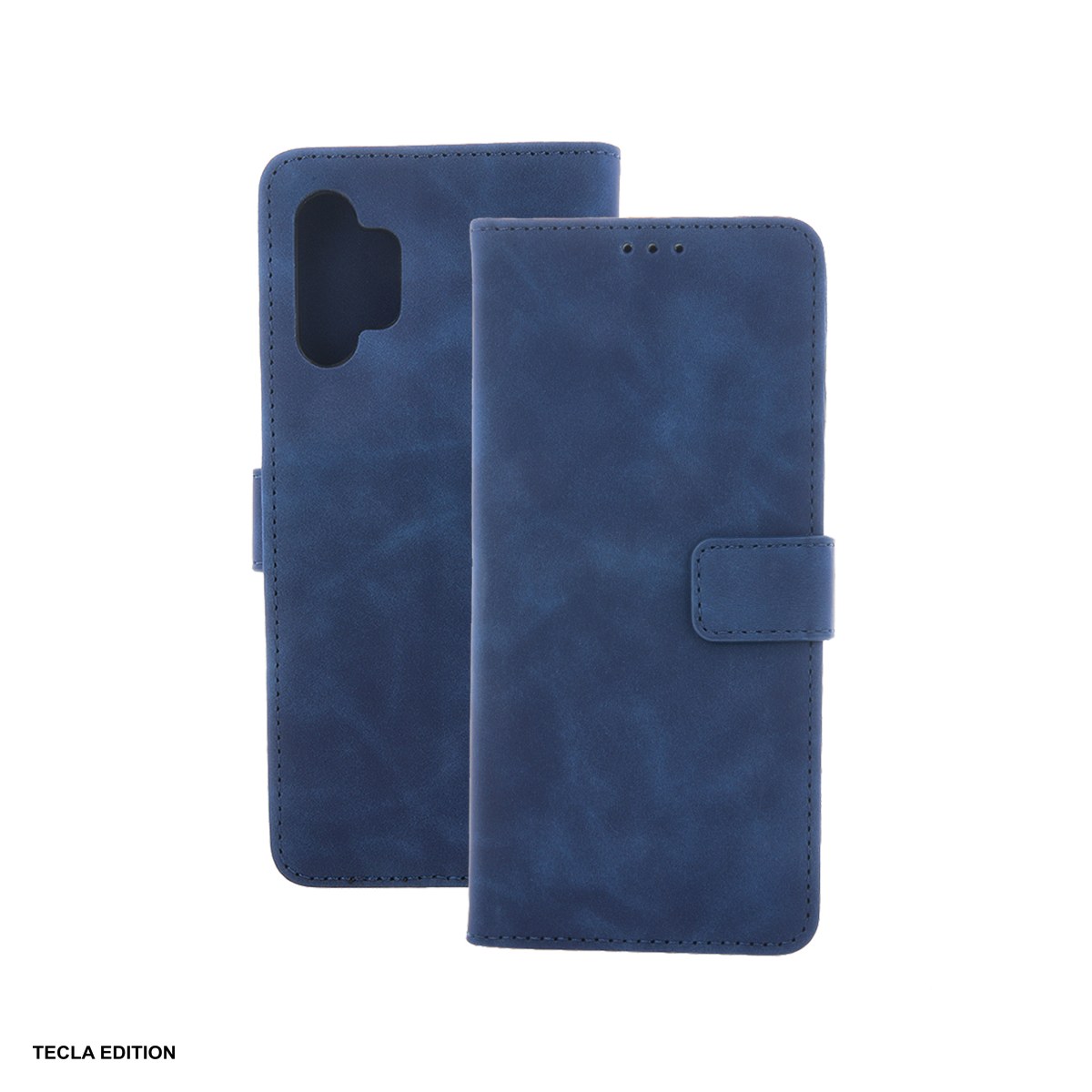 Huse si protectii pentru Honor 600 - Husa Smart Velvet pentru Honor 600 Pro, 600, tip carte cu inchidere magnetica, Bleumarin