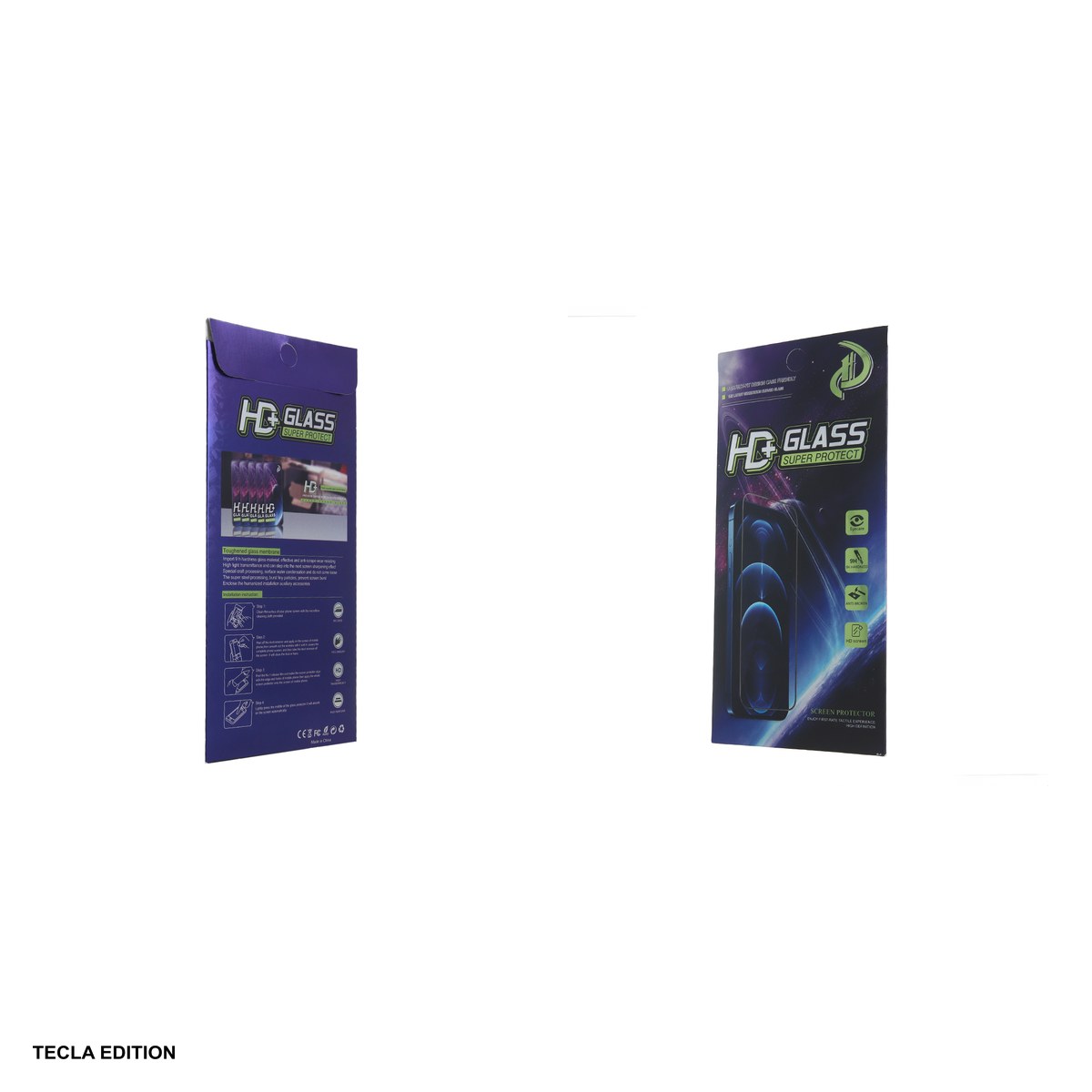 Folie sticla temperata 9D, cu rama neagra, pentru Apple iPhone 14 Pro [4]