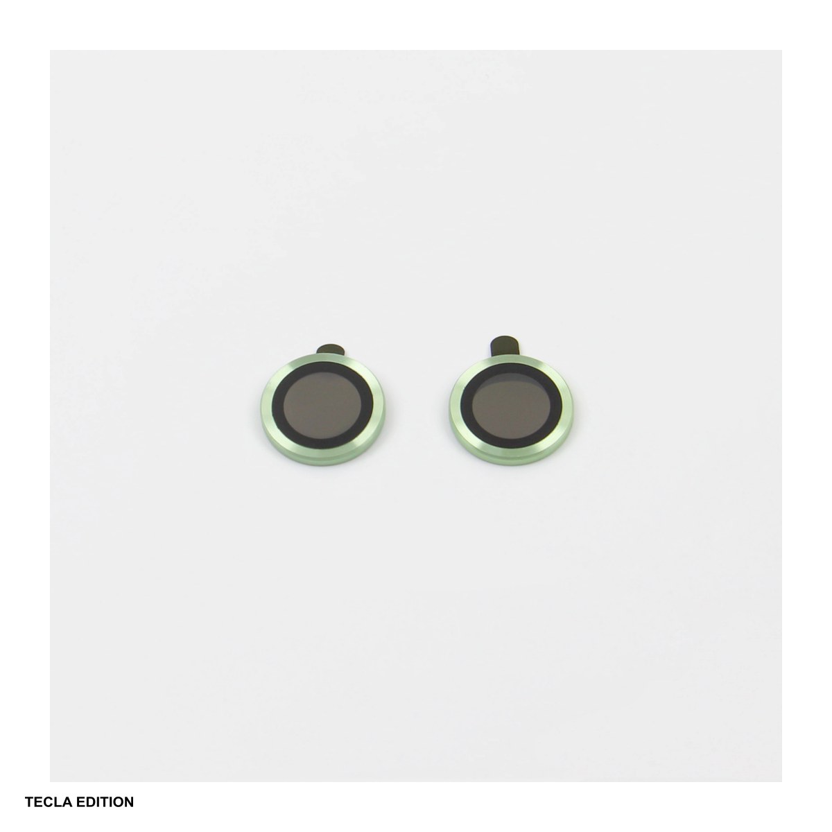 Huse si protectii pentru Apple iPhone 17 - Folie protectie camera, cu rama verde, pentru Apple iPhone 17