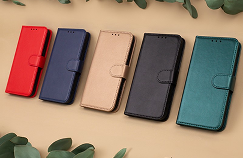 Husa Smart Classic pentru Xiaomi Redmi 9C, tip carte cu inchidere magnetica, Albastru