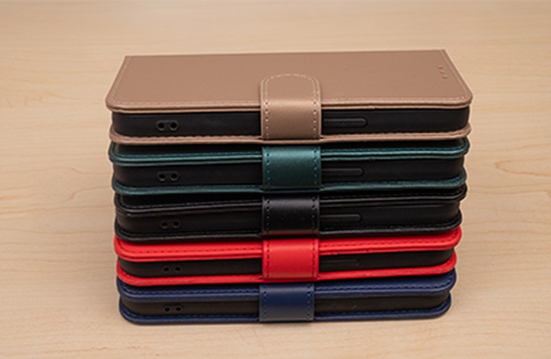 Husa Smart Classic pentru Xiaomi Redmi 9C, tip carte cu inchidere magnetica, Albastru