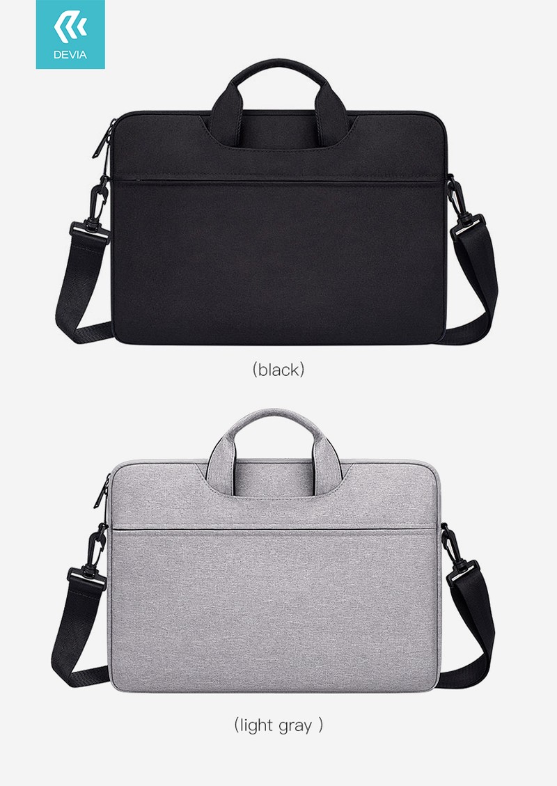 Geanta laptop Devia Justyle 13.3 inch, Gri