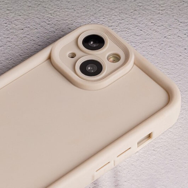 Husa Rim TPU pentru Samsung Galaxy A14 4G, Carcasa, Maro