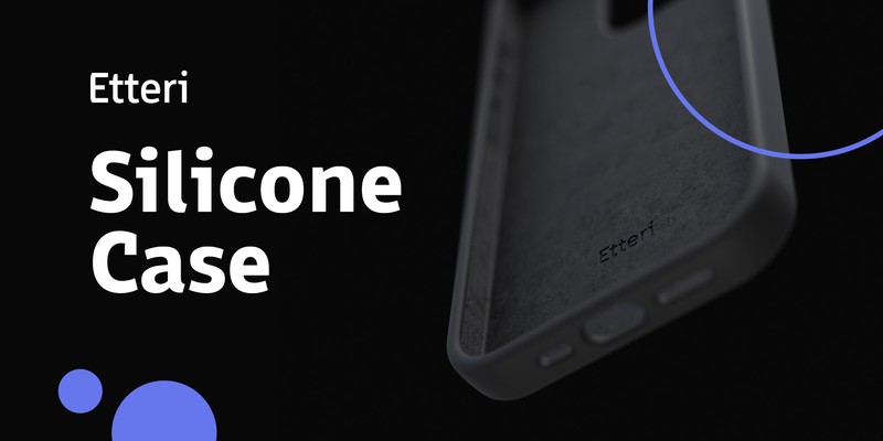 Husa Etteri Silicone pentru Samsung Galaxy A56 5G, Carcasa, Rosu