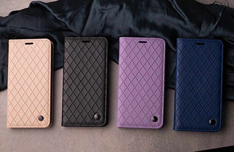 Husa Smart Caro pentru Xiaomi Redmi Note 14 5G, tip carte, Negru