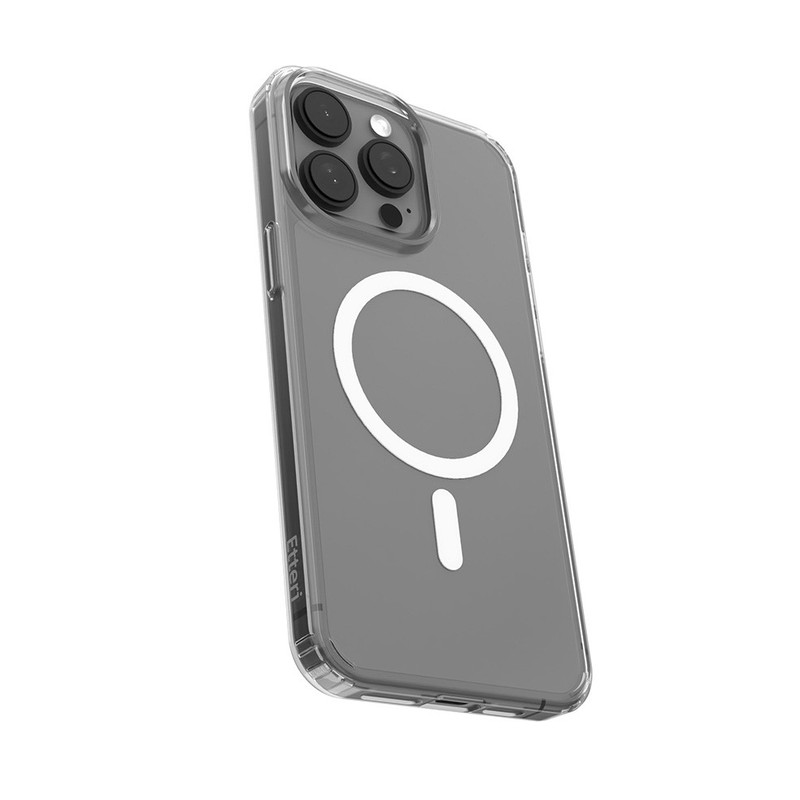 Husa Etteri Hybrid Mag pentru Samsung Galaxy S25 Ultra, Carcasa magnetica, Transparent