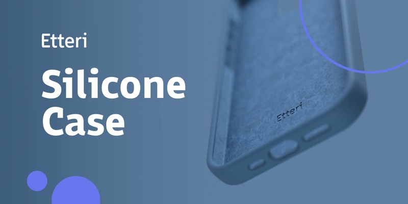 Husa Etteri Silicone pentru Samsung Galaxy A17 5G, Carcasa, Albastru