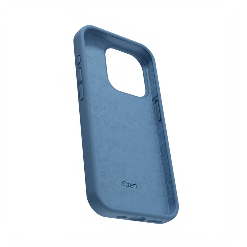 Husa Etteri Silicone pentru Samsung Galaxy A17 5G, Carcasa, Albastru