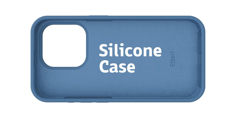 Husa Etteri Silicone pentru Samsung Galaxy A17 5G, Carcasa, Albastru
