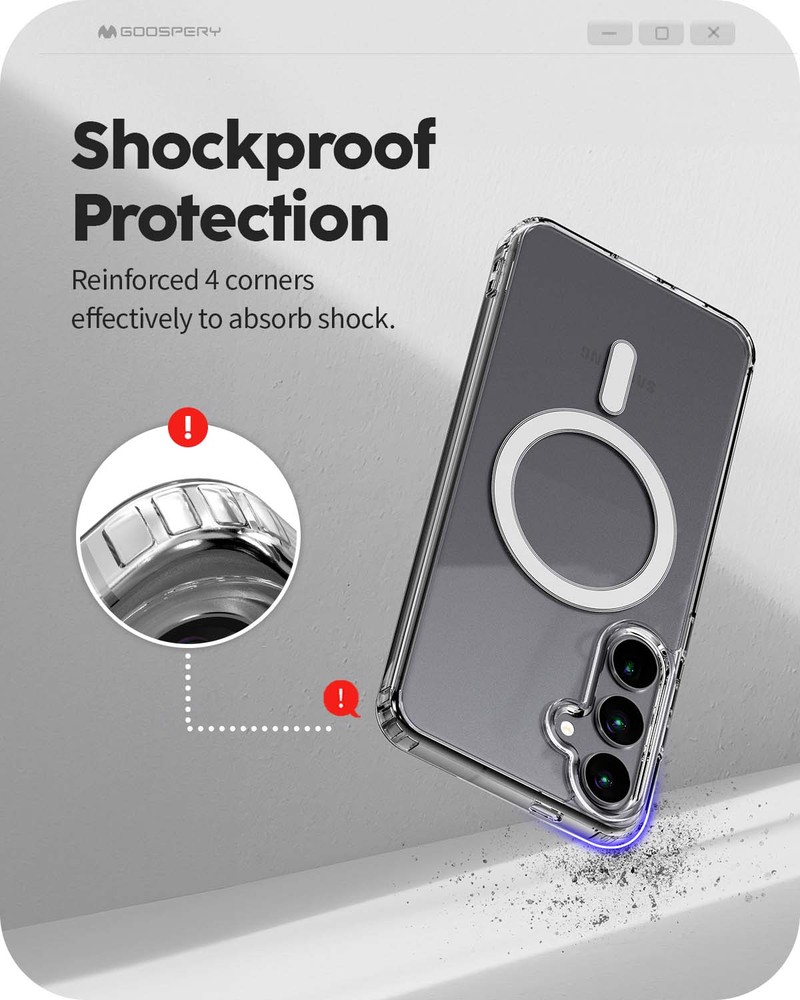 Husa Mercury Jell pentru iPhone 17 Air, Carcasa, Transparent