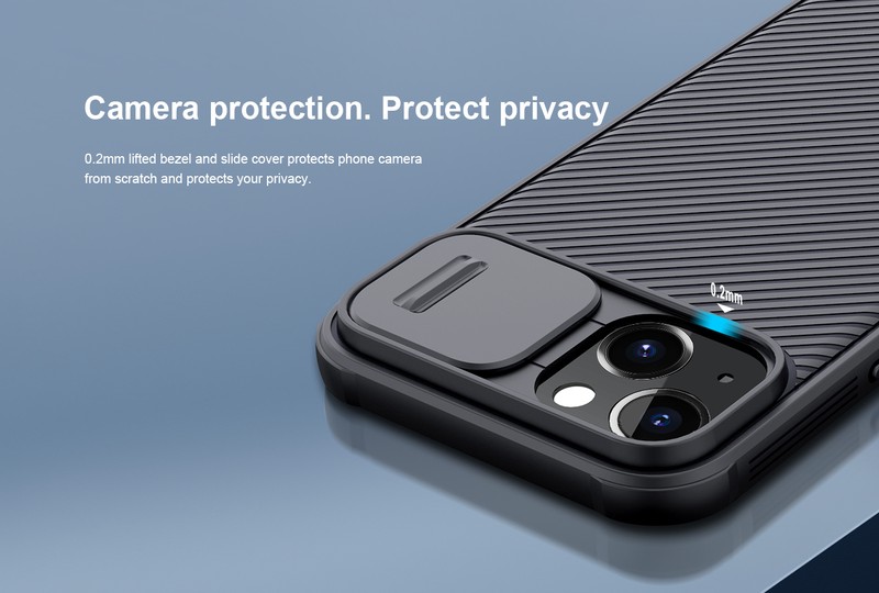Husa Nillkin Camshield Pro pentru iPhone 17 Air, Carcasa, Negru