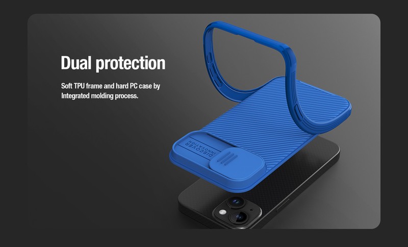 Husa Nillkin Camshield Pro Mgnetic pentru iPhone 17 Air, Carcasa, Negru transparent