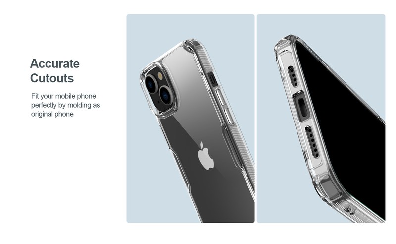 Husa Nillkin Nature Pro pentru iPhone 17 Pro Max, Carcasa, Transparent