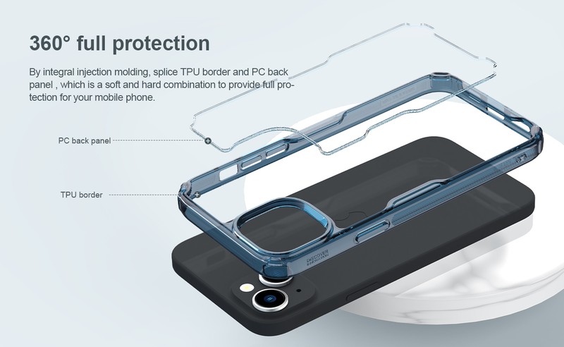 Husa Nillkin Nature Pro pentru iPhone 17 Pro Max, Carcasa, Transparent