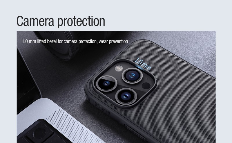Husa Nillkin super frosted shield Pro pentru iPhone 17 Air, Carcasa, Negru