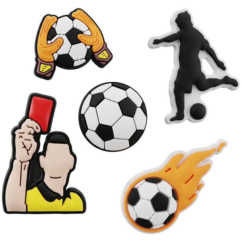 Set stickere 3D model Football
