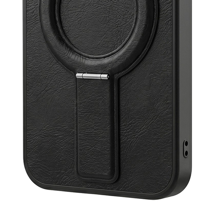 Husa Luxgrip Mag pentru iPhone 12, Carcasa magnetica, Negru