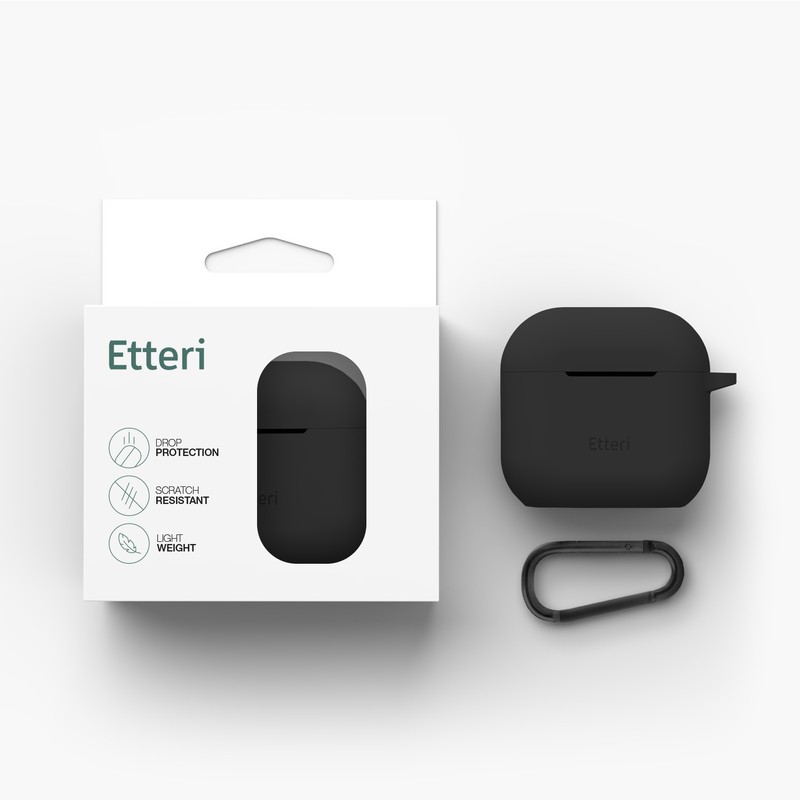 Husa casti Etteri pentru AirPods Pro 3, Roz deschis