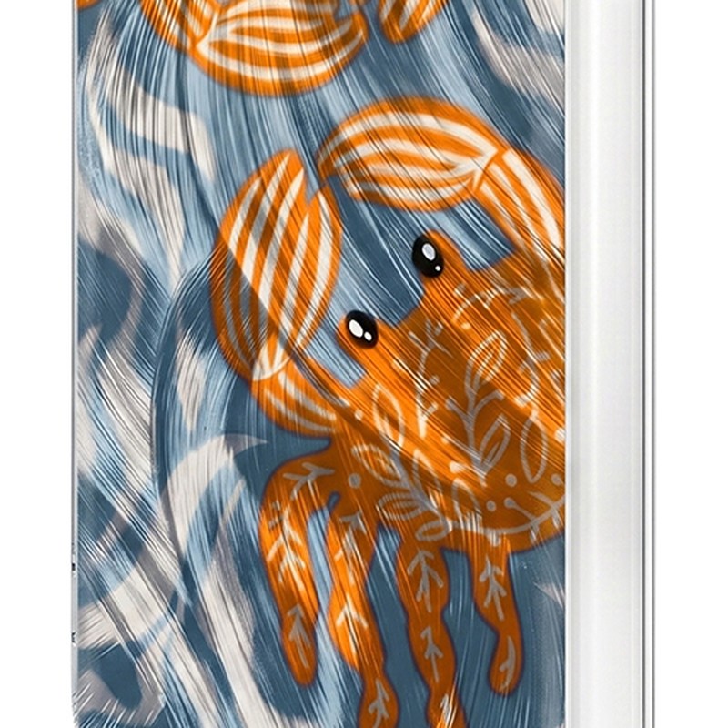 Husa Ultra Trendy Summer crab pentru Samsung Galaxy A17 4G, Carcasa, Albastru