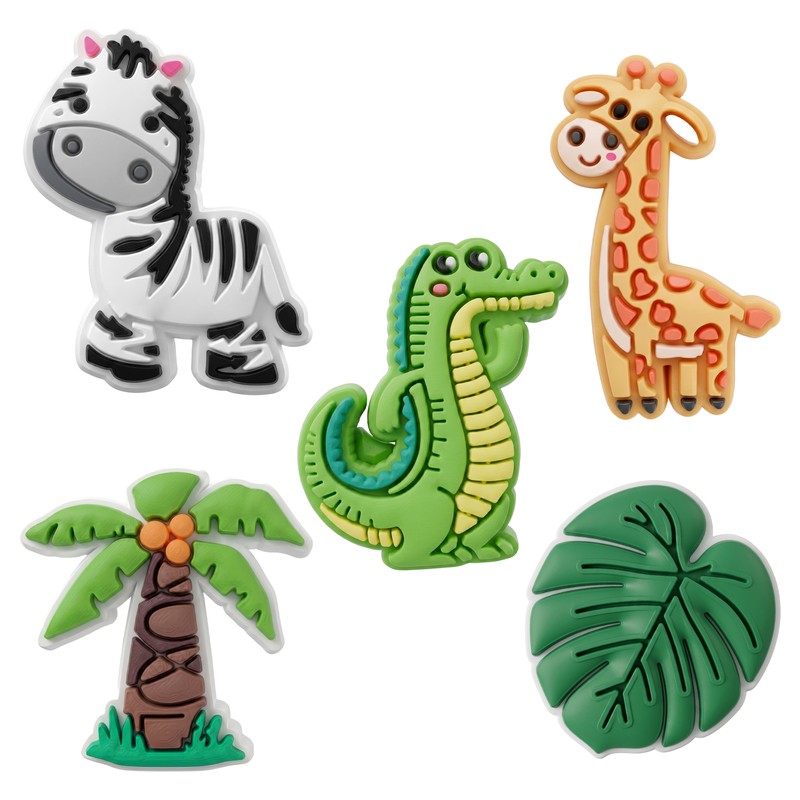 Set stickere 3D model Jungle