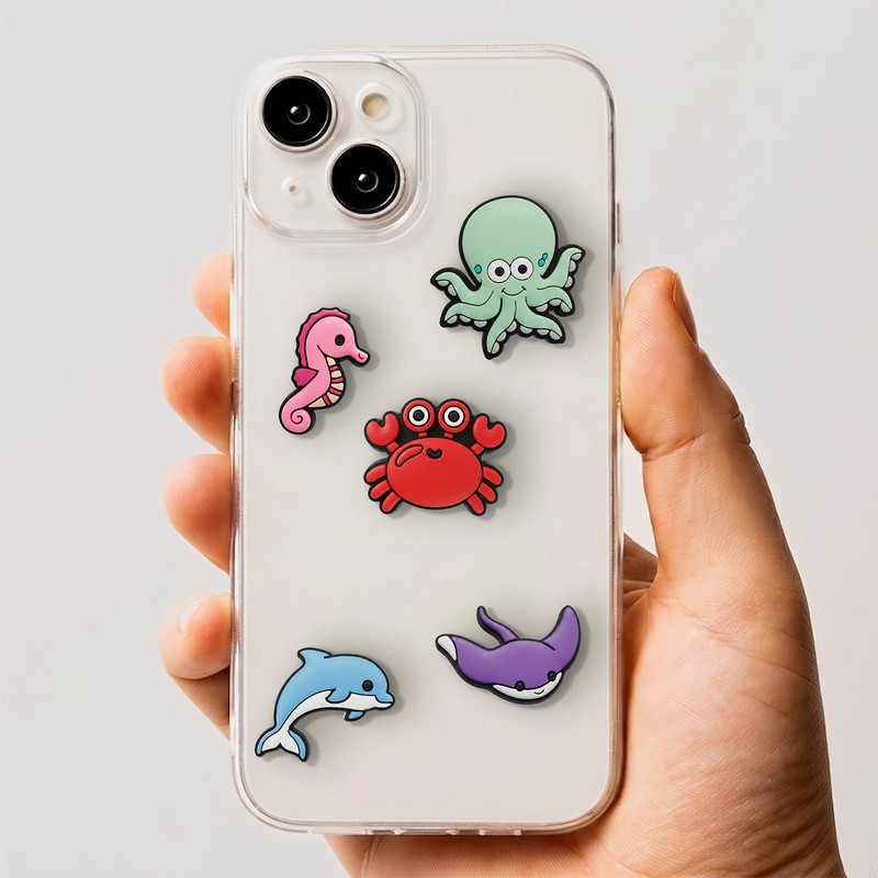 Set stickere 3D model Ocean