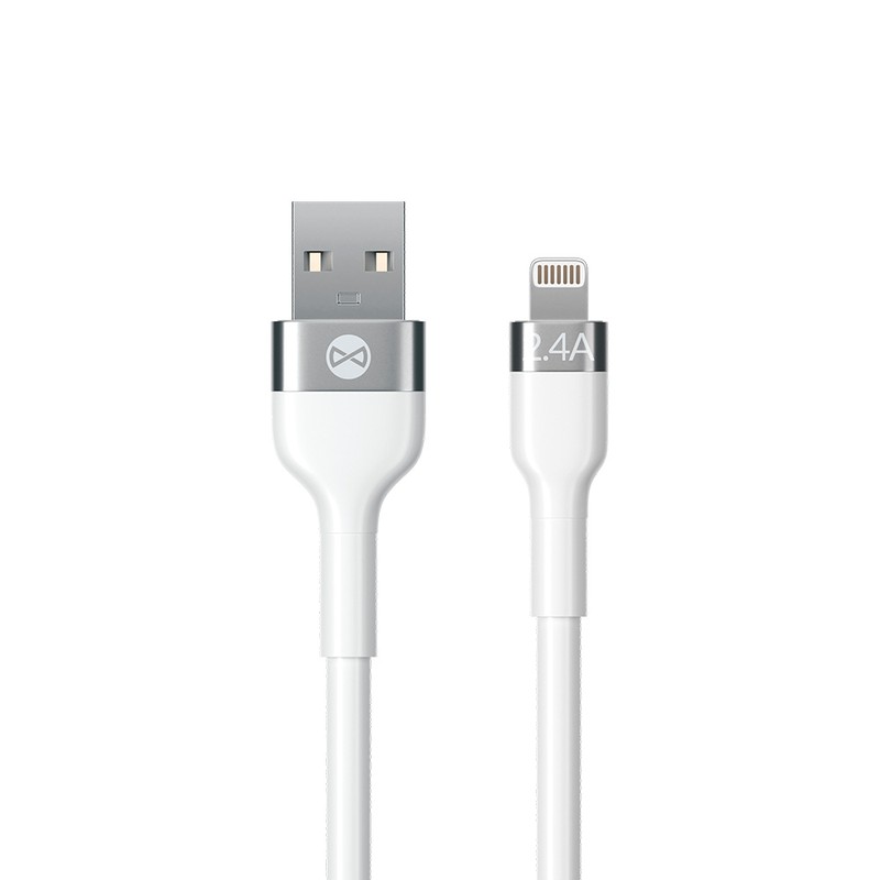 Cablu de date Forever Flexible, USB-A - USB-C, 1 m, 3A, negru