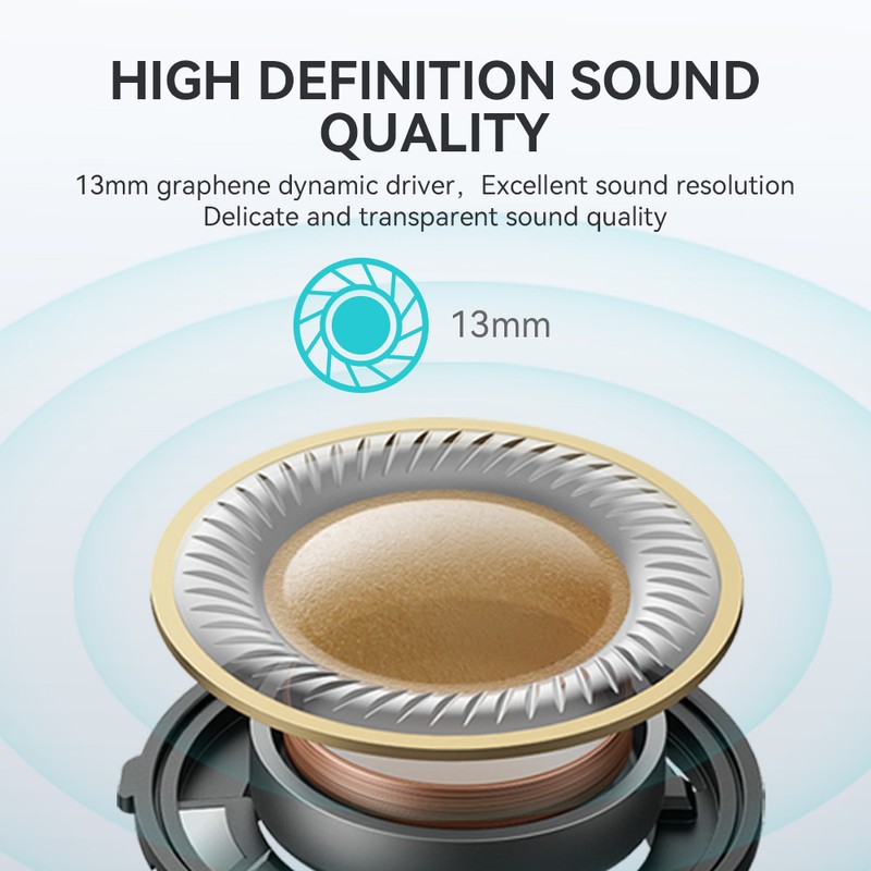 Casti true wireless BWOO BW94, Bluetooth, albe