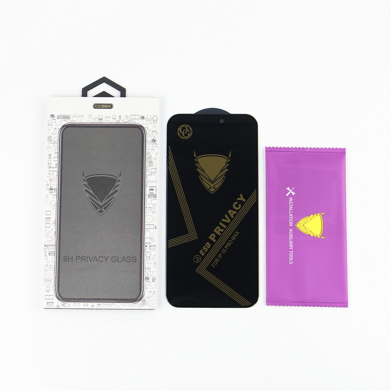 Folie sticla temperata pentru iPhone 17 Air, Privacy, 9H, Og Premium