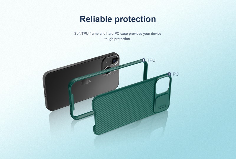 Husa Nillkin Camshield Pro pentru Xiaomi 15T Pro 5G, Carcasa, Negru transparent
