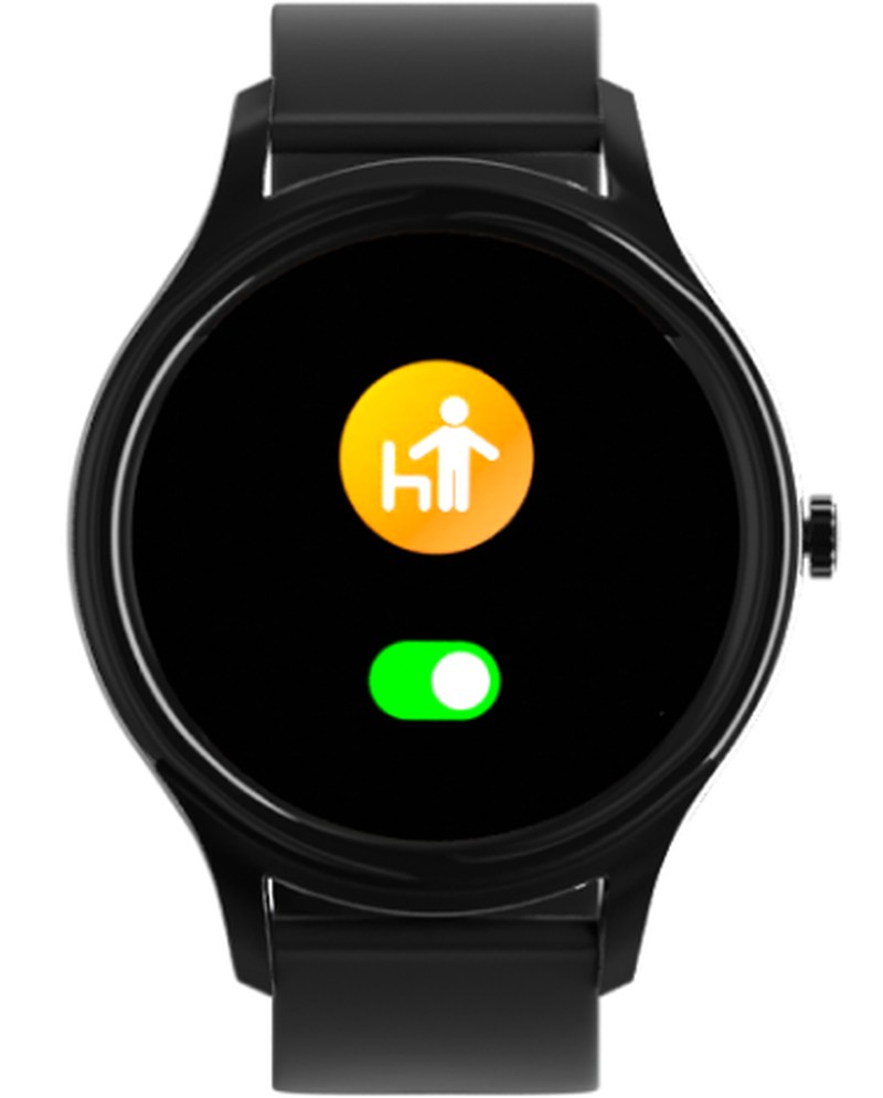 Smartwatch Forever ForeVive 3 SB-340, negru, IP68, incarcare 2 h, ecran 1,32 inch, IPS