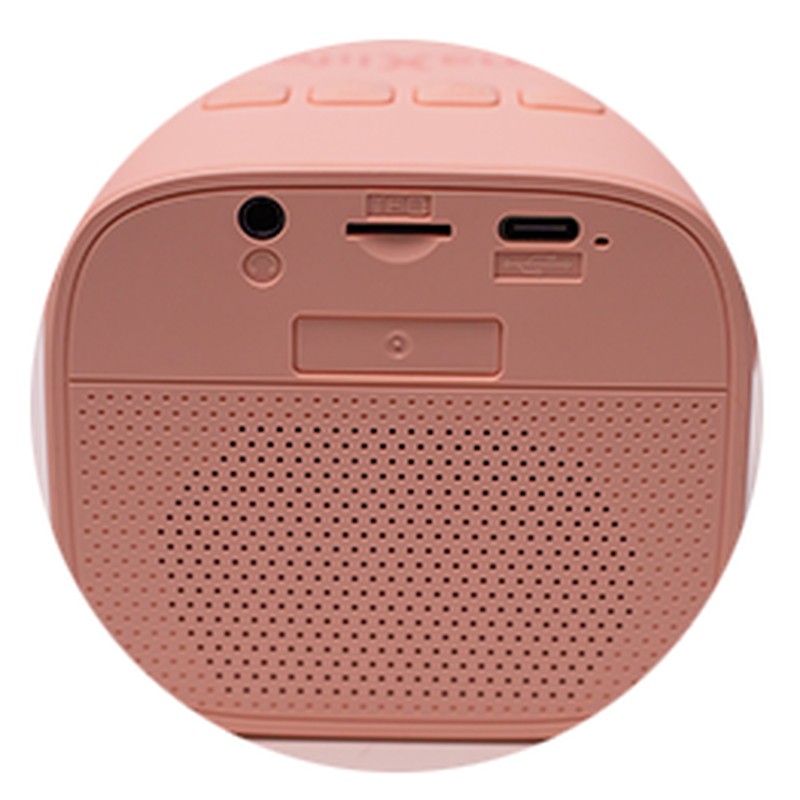 Set Microfon Maxlife cu Bluetooth karaoke speaker MXKS-100, v 5.0, 1500 mAh, USB-C, intrare 5 V - 0.5 A, 5 W, Alb